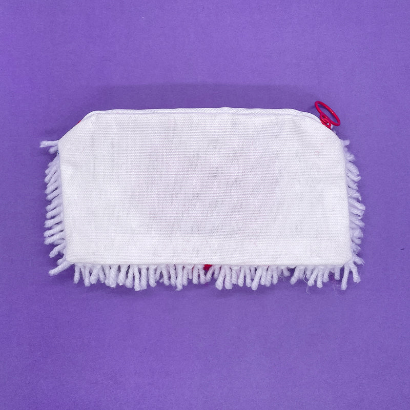 Strawberry Banana and Heart Pencil Case Latch Hook Kit