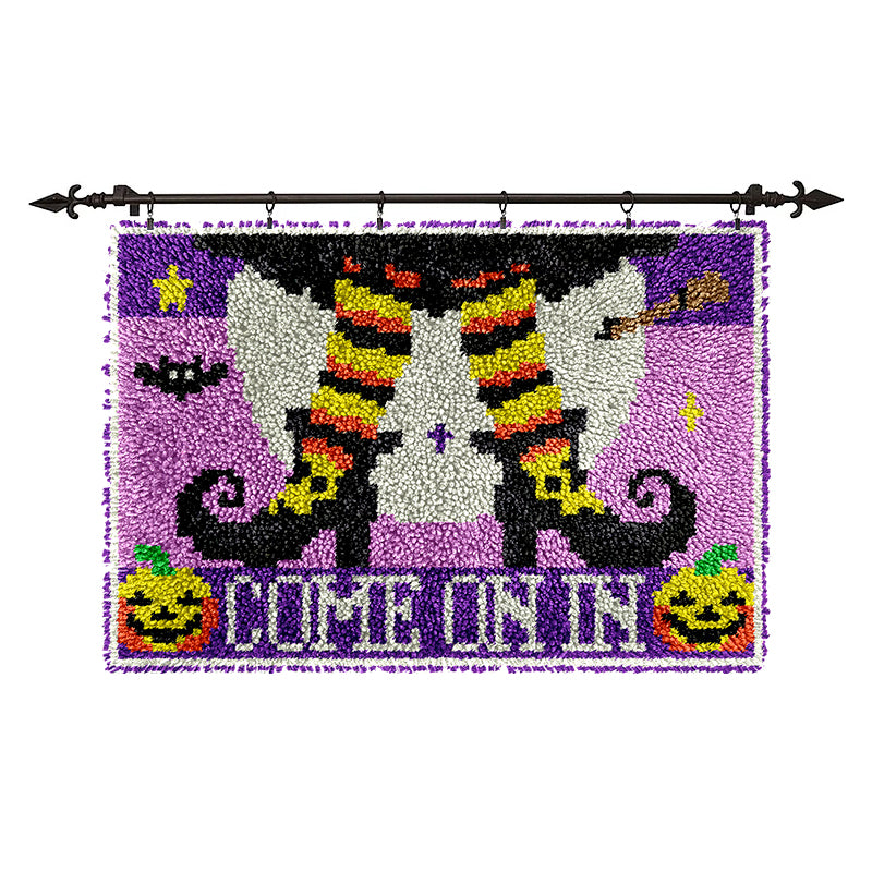 Veirousa Boots Halloween Latch Hook Rug Kit