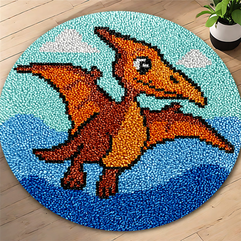 Veirousa Pterosaur Dinosaur Latch Hook Rug Kit